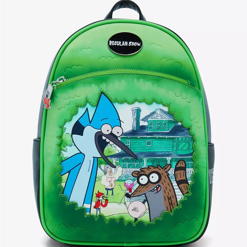 Regular Show Mordecai & Rigby Mini Backpack Hot Topic